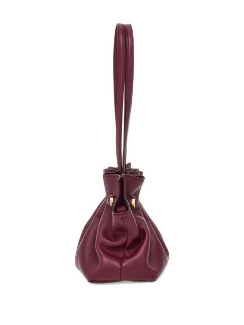 Ferragamo small Soft Gancini-pin shoulder bag - Red