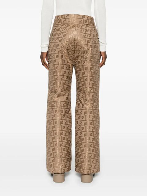 FENDI FF ski trousers - Brown