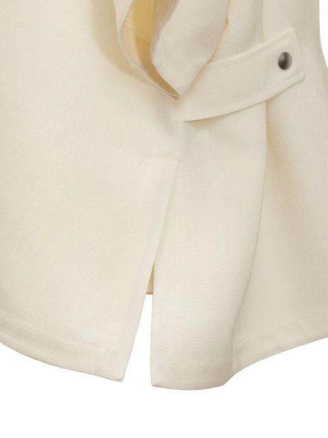 Jil Sander buttoned jacket - Neutrals