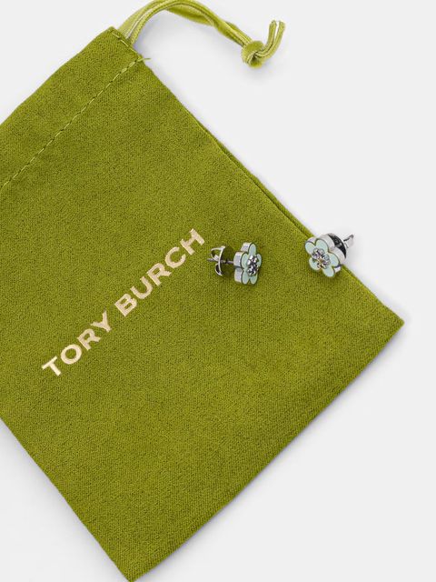 Tory Burch kolczyki Forger Me Not