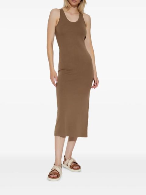 Max Mara Aceri midi dress - Brown