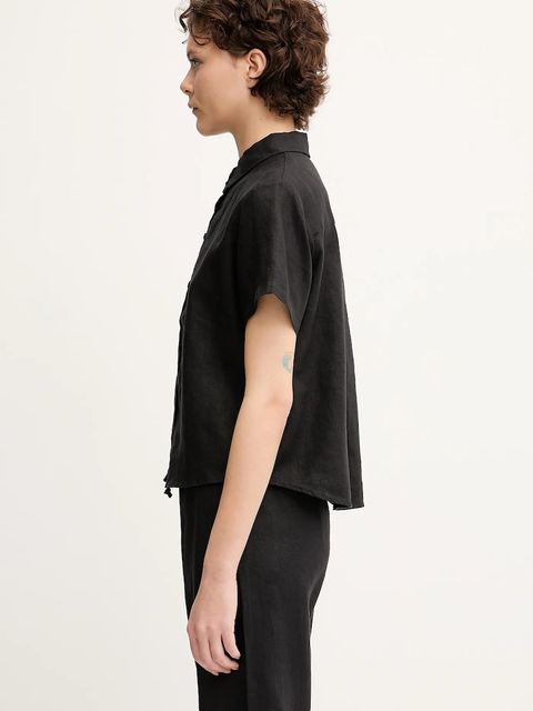 Samsoe Samsoe koszula lniana MINA - zdjęcie produktu nr 1