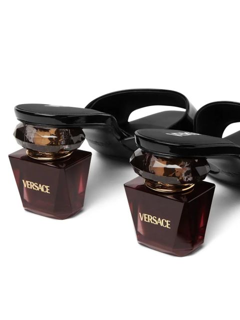 Versace 70mm Bright Crystal sandals - Black