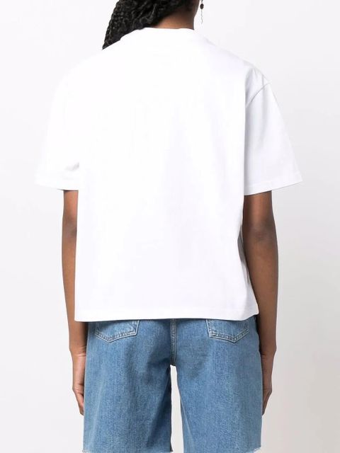 Axel Arigato logo-print organic cotton T-shirt - White