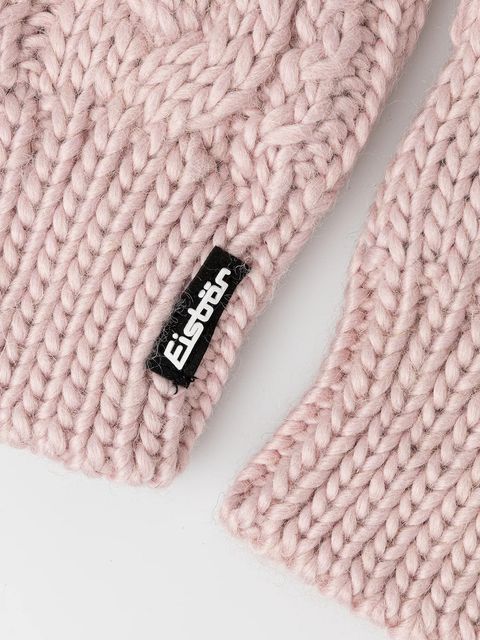 Eisbar rękawiczki z dodatkiem wełny Afra Mittens kolor różowy E80135 - zdjęcie produktu nr 2