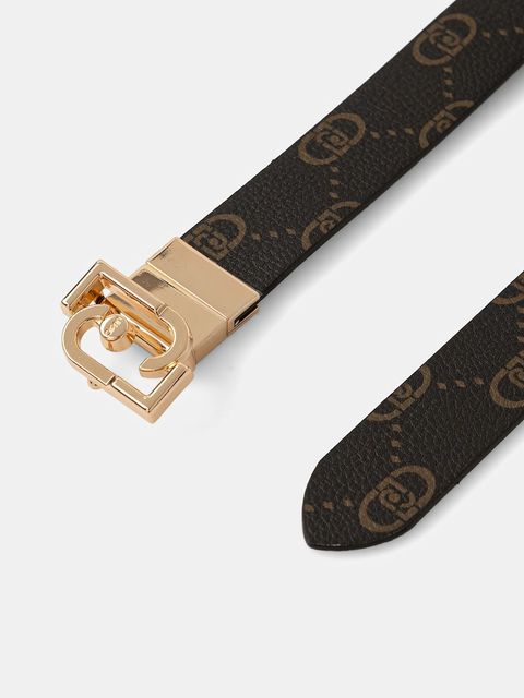 Liu Jo pasek dwustronny damski kolor brązowy AF5239.E0053 - zdjęcie produktu nr 2