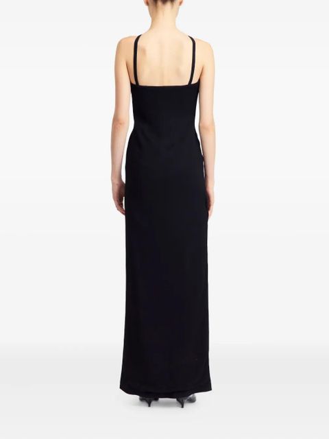 16Arlington Ilian crêpe gown - Black