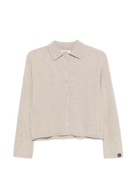Max Mara long-sleeve buttoned cardigan - Neutrals - zdjęcie produktu nr 1