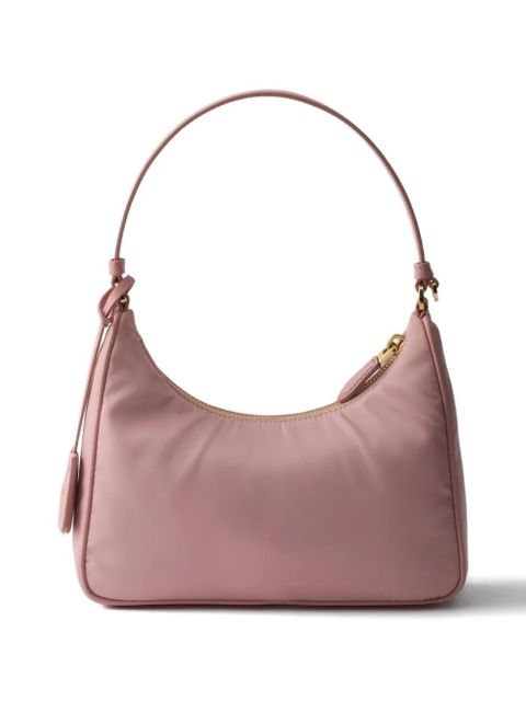 Prada mini Re-Edition 2005 logo-detail tote bag - Pink - zdjęcie produktu nr 2