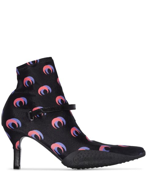 Marine Serre Moonwear sock boots - Black - zdjęcie produktu nr 1