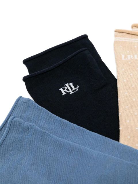 Lauren Ralph Lauren logo-detail socks (set of six) - Blue - zdjęcie produktu nr 2
