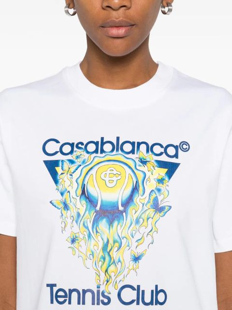 Casablanca Casablanca cotton T-shirts - White