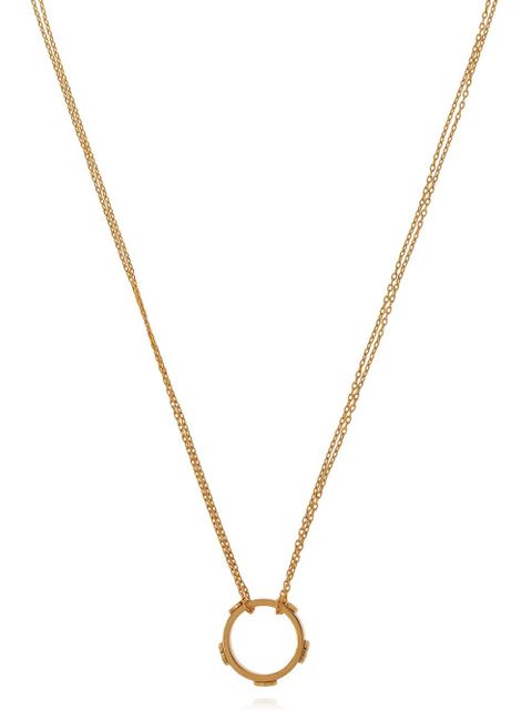 Tory Burch Miller Stud pendant necklace - Gold