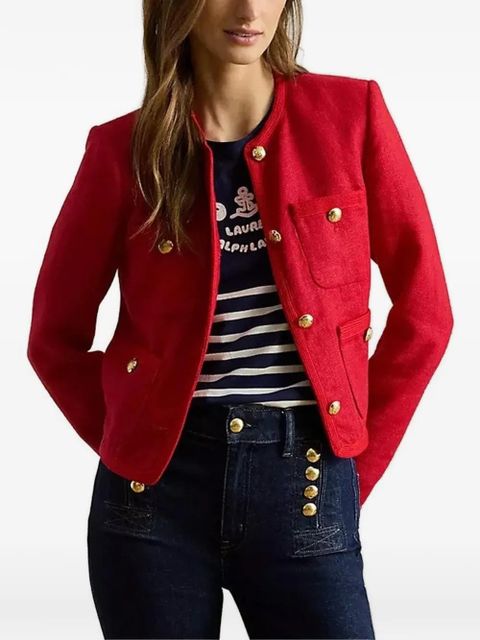 Lauren Ralph Lauren button pocket jacket - Red - zdjęcie produktu nr 1