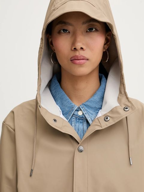 Rains kurtka 12010 Jacket W3 kolor zielony przejściowa 12010