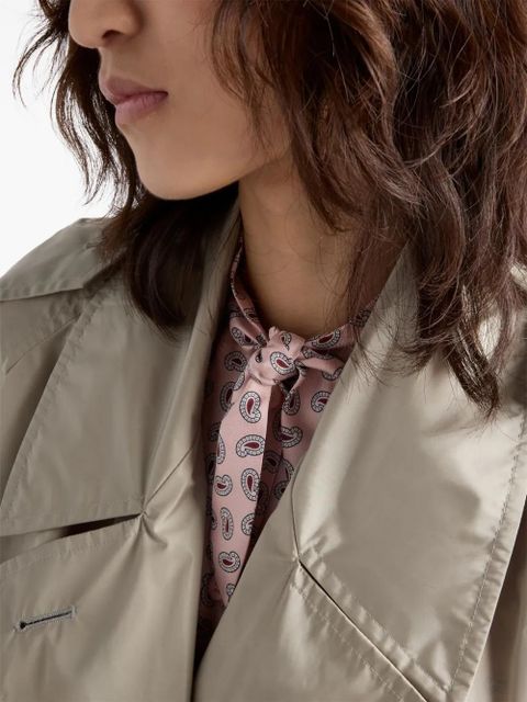 Prada Light trench coat - Neutrals