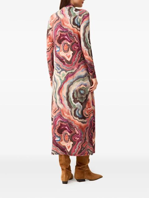 Marie Oliver Paxton midi dress - Pink