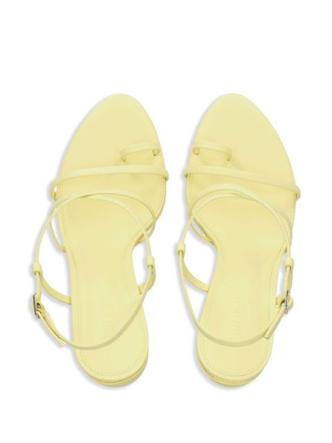 Cult Gaia Robyn 95mm sculptural-heel sandals - Yellow