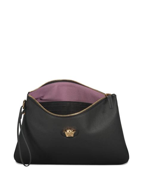 Versace Medusa Head-embellishment clutch bag - Black - zdjęcie produktu nr 2