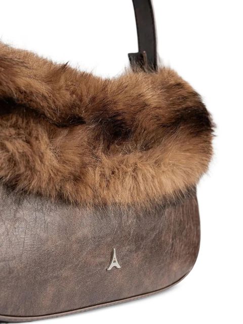 Manière De Voir leather mini bag - Brown