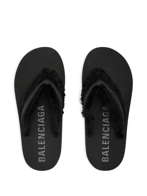 Balenciaga Jet Lag thong-strap sandals - Black - zdjęcie produktu nr 2