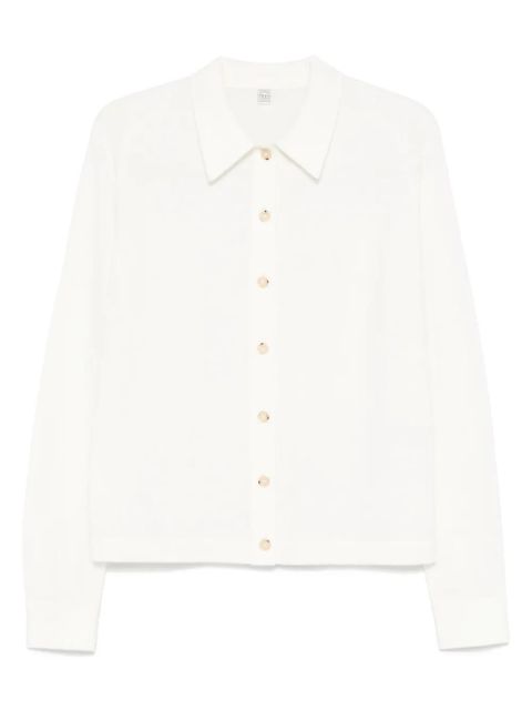 TOTEME cashmere cardigan - White - zdjęcie produktu nr 1