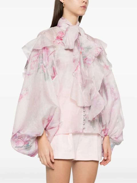 ZIMMERMANN Crush blouse - Pink