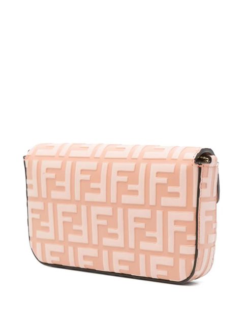 FENDI FF Diamonds cross body bag - Pink