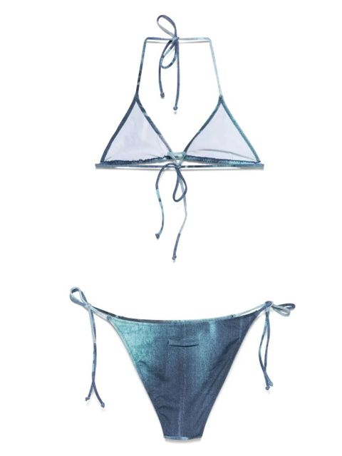 Jean Paul Gaultier Water printed bikini - Blue - zdjęcie produktu nr 2