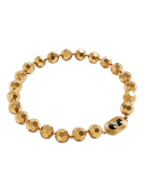 Valentino Garavani faceted-sphere bead necklace - Gold - zdjęcie produktu nr 1