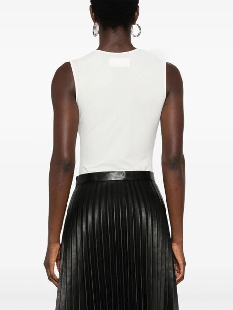 Maison Margiela jersey bodysuit - Neutrals