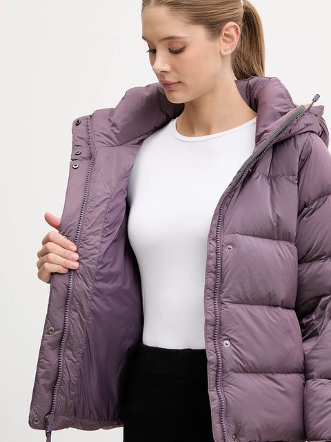 Columbia kurtka puchowa Amaze Puff kolor fioletowy zimowa 2133714