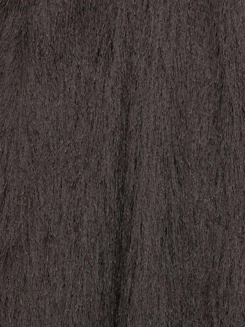 Alysi V-neck fringed maxi dress - Brown