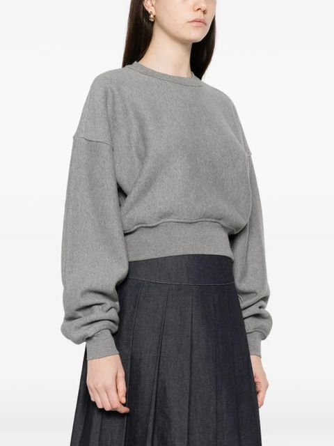 AGOLDE cropped sweatshirt - Grey - zdjęcie produktu nr 2