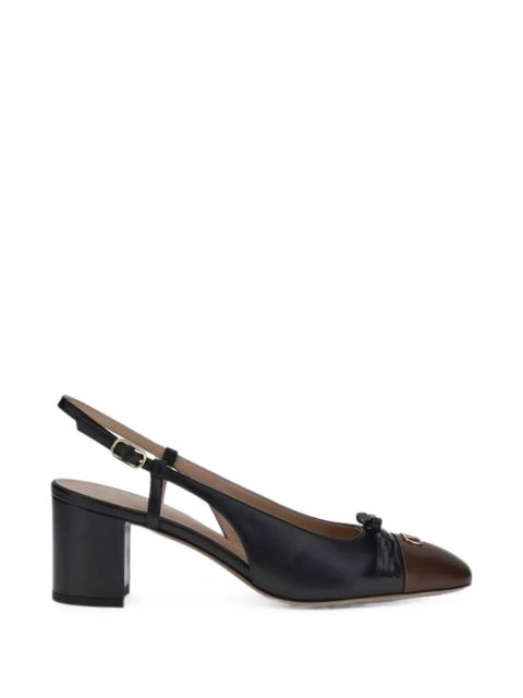 Valentino Garavani Valet du Roi slingback pumps - Black - zdjęcie produktu nr 1