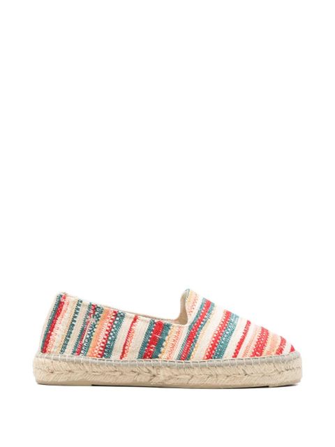 Manebi striped espadrilles - Red - zdjęcie produktu nr 1