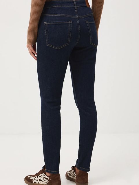 Medicine jeansy damskie kolor granatowy