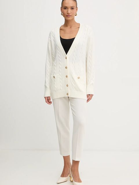 Guess kardigan z dodatkiem wełny ELSA damski kolor beżowy lekki W5BR37 Z1192 - zdjęcie produktu nr 2