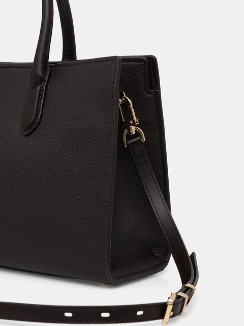 MICHAEL Michael Kors torebka skórzana kolor brązowy 30F4GETS2L