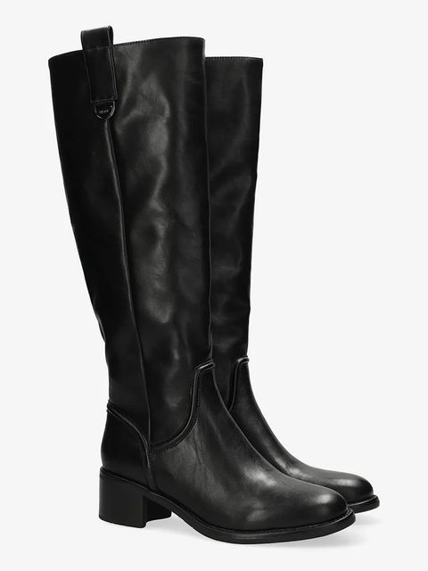 Mexx kozaki SABI RUTH damskie kolor czarny na płaskim obcasie MI001801353W - zdjęcie produktu nr 2