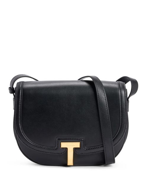 TOM FORD Wallis leather crossbody bag - Black - zdjęcie produktu nr 1