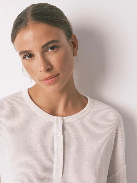 women'secret piżama damska kolor beżowy 4752531