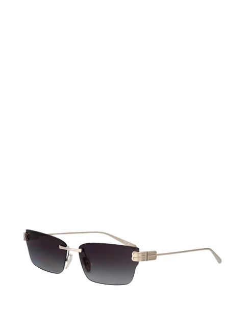 Balenciaga BB0487S rimless sunglasses - Grey - zdjęcie produktu nr 2