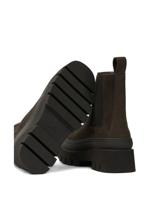 Copenhagen platform chelsea boots - Brown