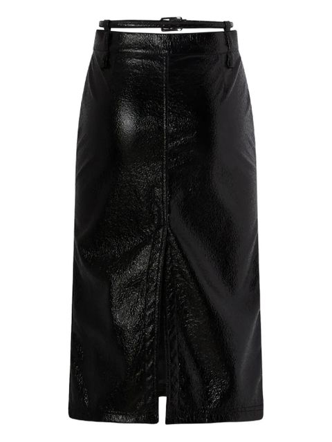 PINKO belted midi skirt - Black - zdjęcie produktu nr 2