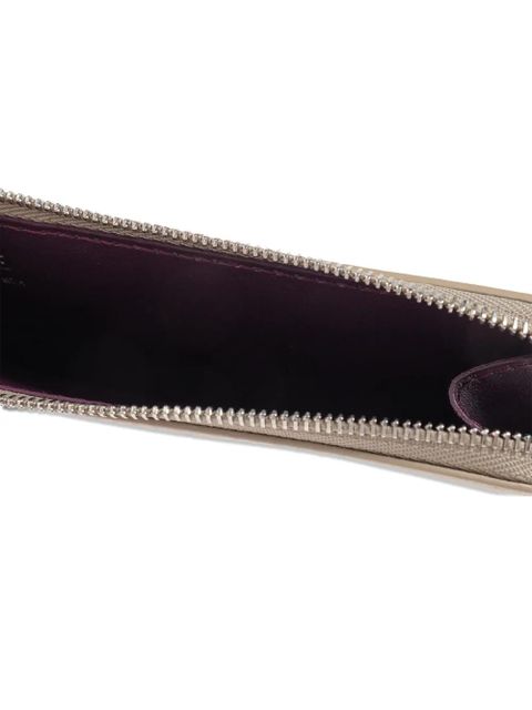 LOEWE zip-fastening knot-detail card holder - Neutrals