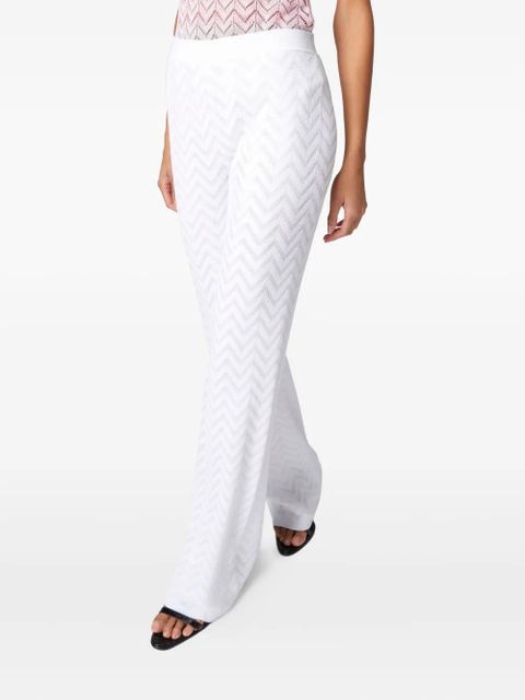 Missoni Zigzag-pattern trousers - White - zdjęcie produktu nr 2