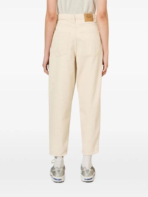 American Vintage Tineborow puffball jeans - Neutrals