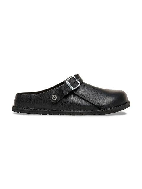 Birkenstock klapki zamszowe Lutry - zdjęcie produktu nr 1