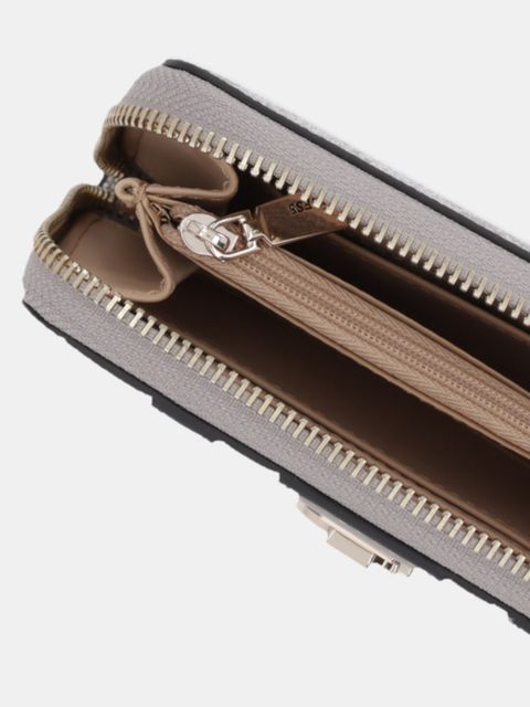 Guess portfel ERENIA damski kolor beżowy SWSO78 38140